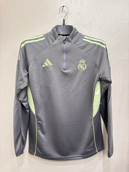 Real Madrid adidas Training Top - Grey