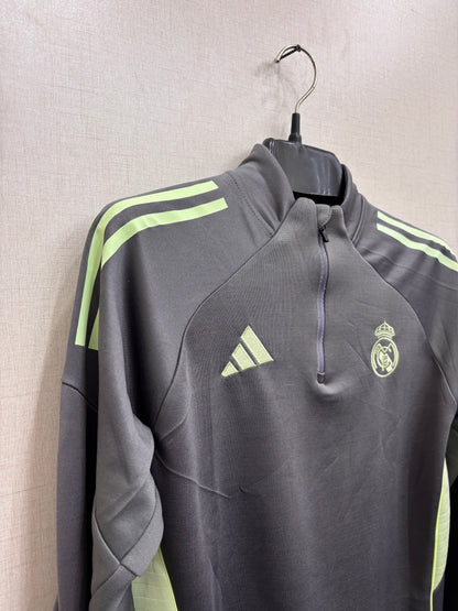 Real Madrid adidas Training Top - Grey