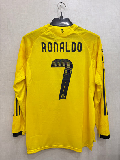 RONALDO 7 Al-Nassr Home Jersey( PLAYER VERSION)