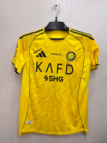 RONALDO 7 Al-Nassr Home Jersey( PLAYER VERSION)