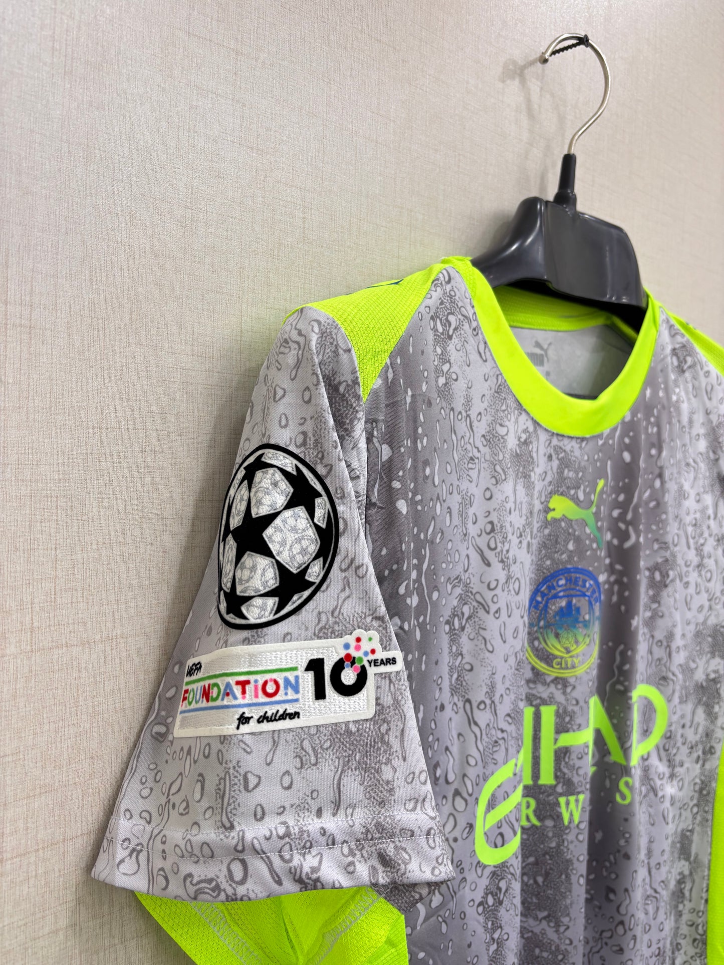 Manchester City Third Jersey (PLAYER VERSION )25/26