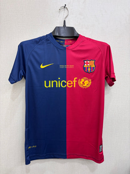 Barcelona 2008-09 Messi #10 Jersey(EMBROIDED LOGO)