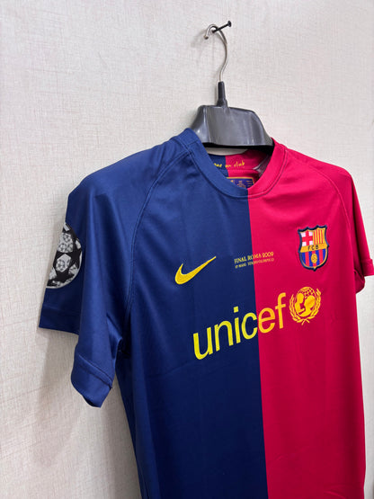 Barcelona 2008-09 Messi #10 Jersey(EMBROIDED LOGO)