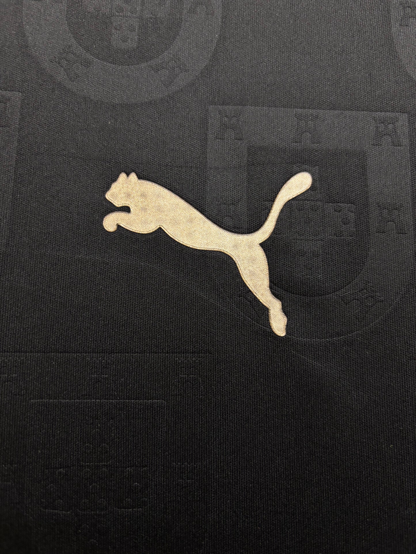 RONALDO 7 PORTUGAL BLACK JERSEY (ALL PLAYER VERSION LOGO)