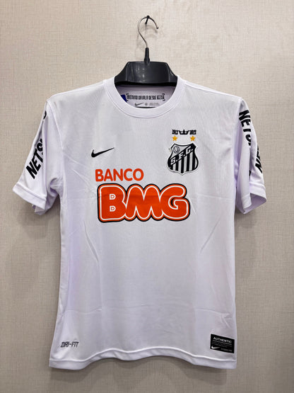 Neymar JR Santos 2012 Home shirt (EMROIDED LOGO)