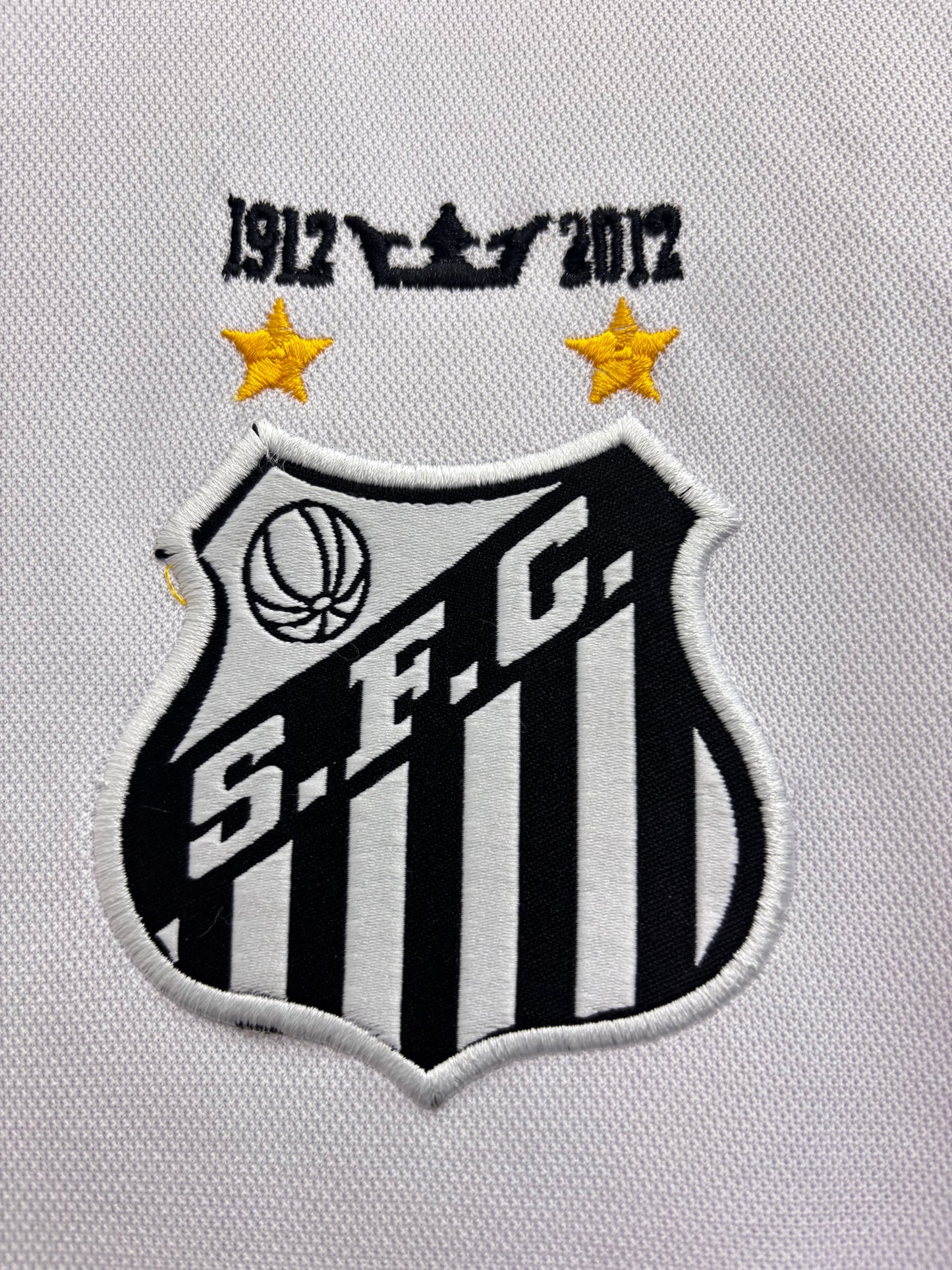 Neymar JR Santos 2012 Home shirt (EMROIDED LOGO)