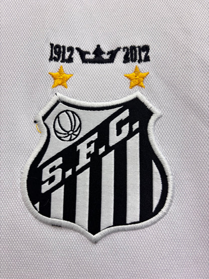 Neymar JR Santos 2012 Home shirt (EMROIDED LOGO)