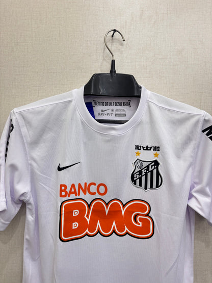 Neymar JR Santos 2012 Home shirt (EMROIDED LOGO)