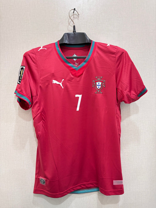 Portugal Home Fifa World Cup 2026 Shirt ( TPU LOGOS)