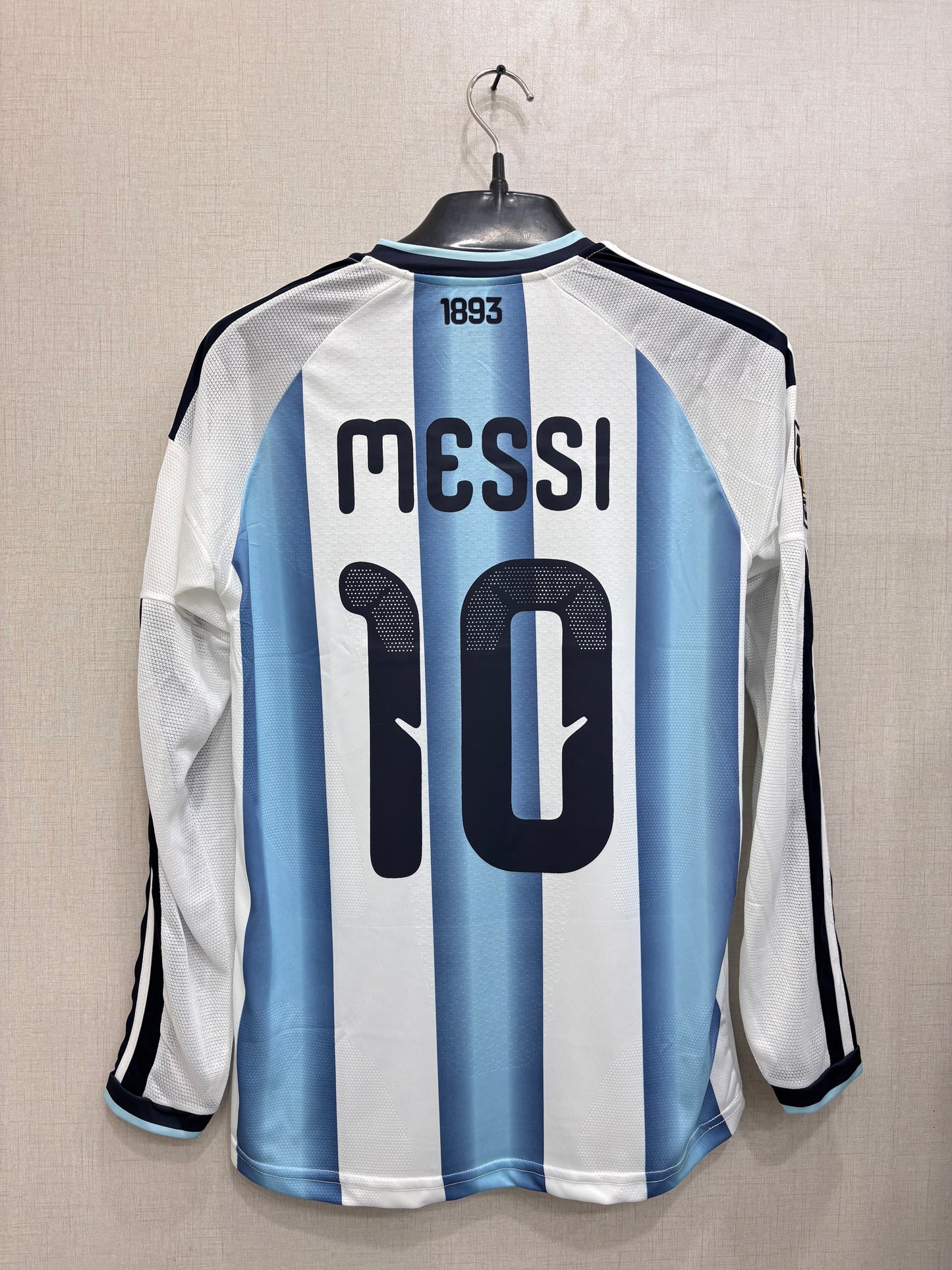 MESSI 10 ARGENTINA HOMA FIFA CUP FULL SLEEVE SHIRT(3D LOGO)