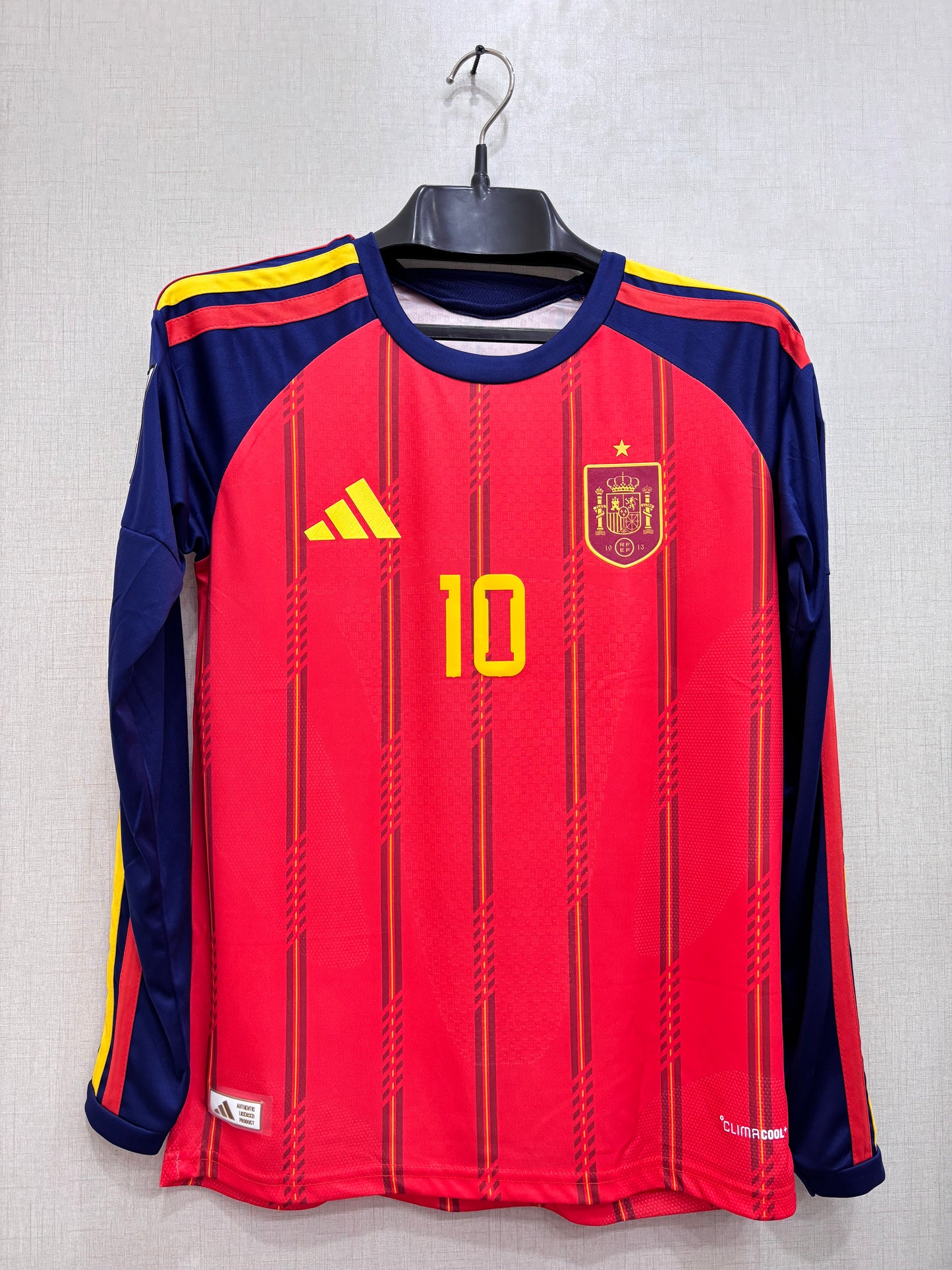 SPAIN HOME FIFA CUP PLAYER VERSION LOGO JERSEY 2026