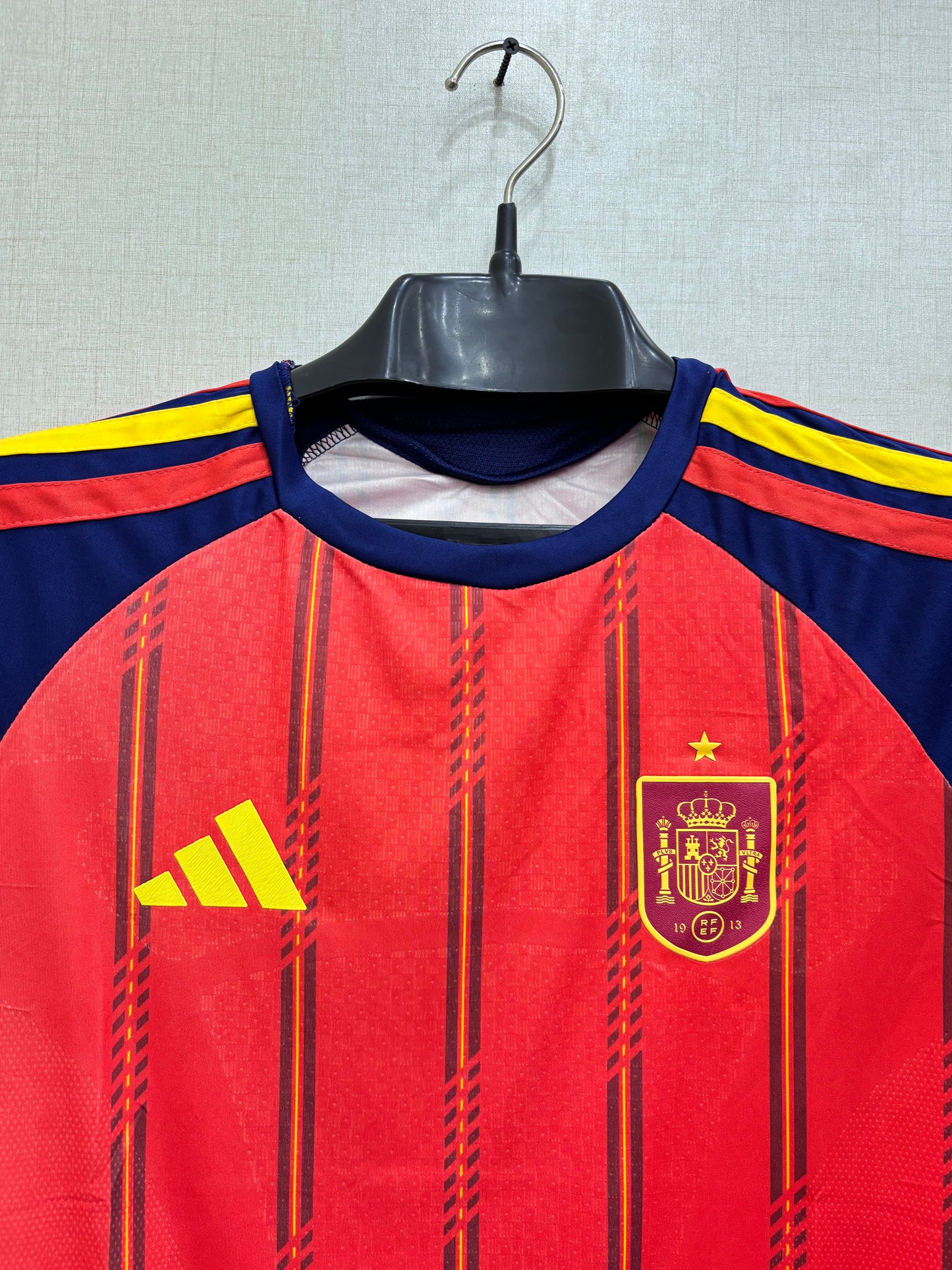 SPAIN HOME FIFA CUP PLAYER VERSION LOGO JERSEY 2026
