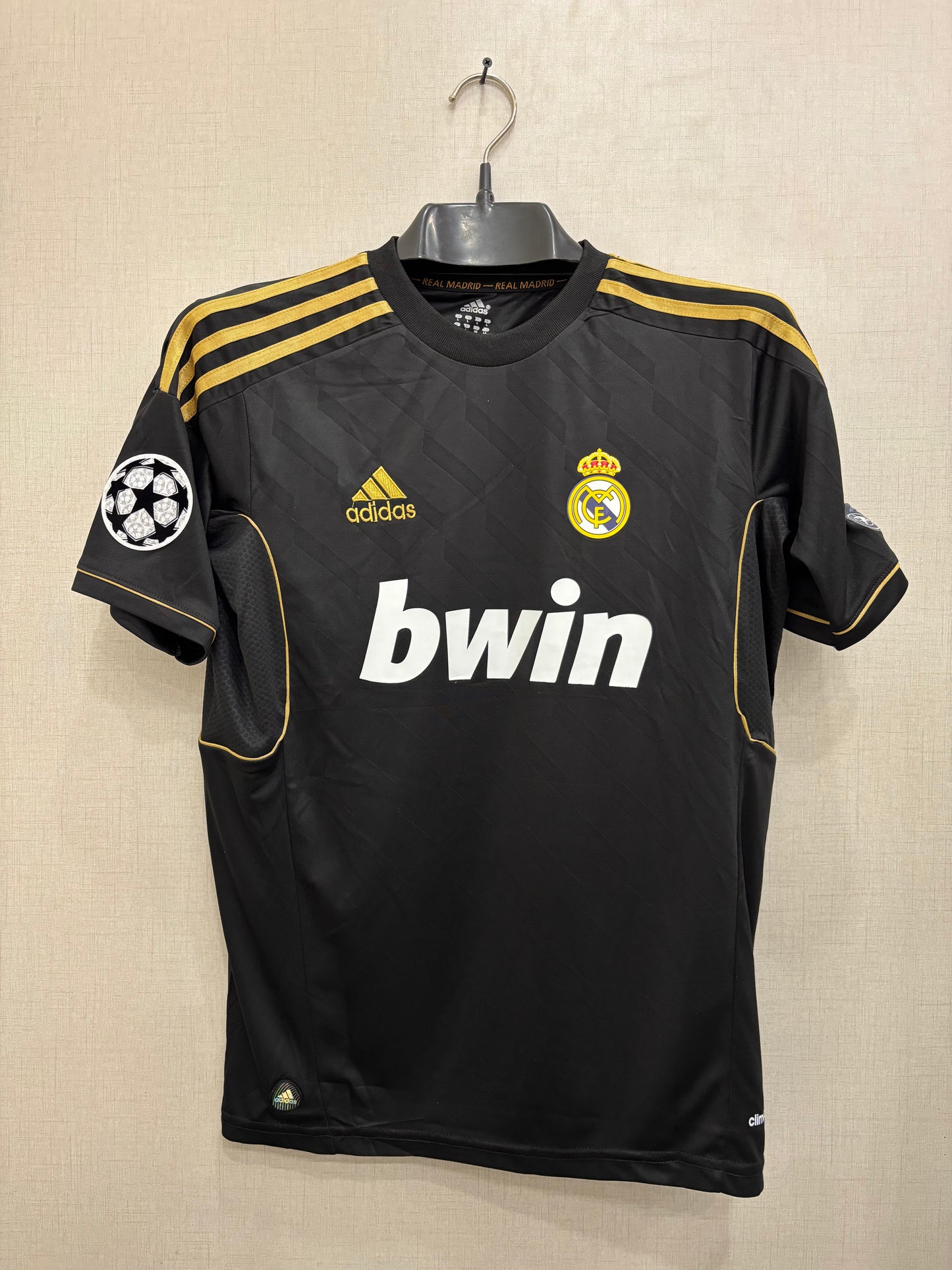 Real Madrid 2011/12 AWAY Ronaldo 7  ORIGINAL LOGO JERSEY