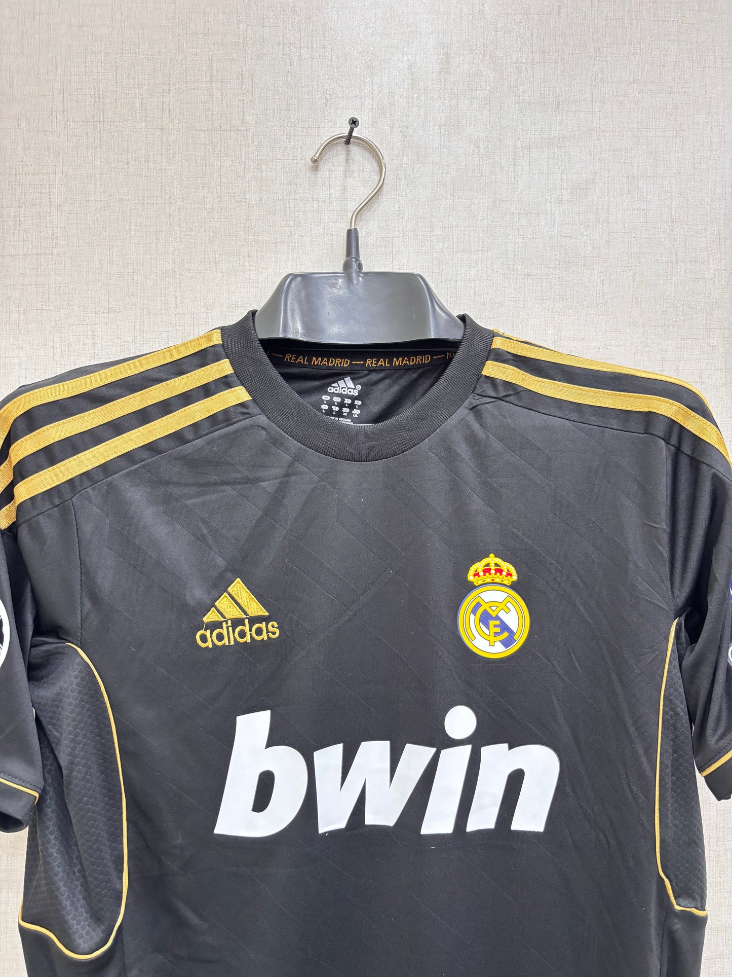 Real Madrid 2011/12 AWAY Ronaldo 7  ORIGINAL LOGO JERSEY