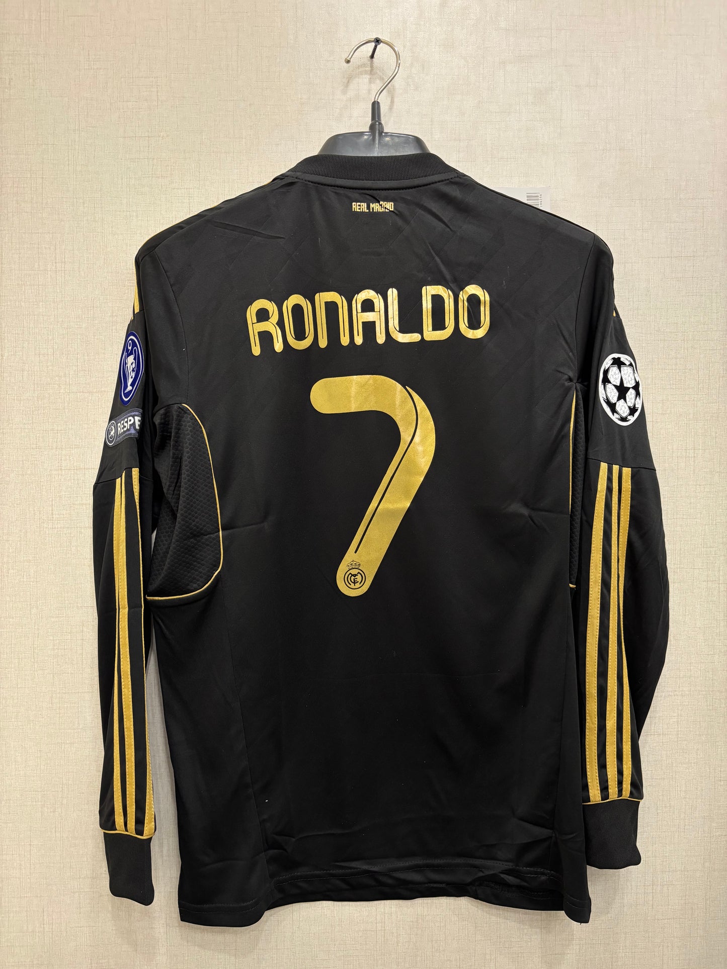 Real Madrid 2011/12 AWAY Ronaldo 7  ORIGINAL LOGO JERSEY