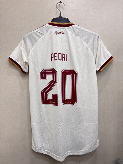 SPAIN AWAY FIFA CUP PLAYER VERSION JERSEY( TPU LOGO)