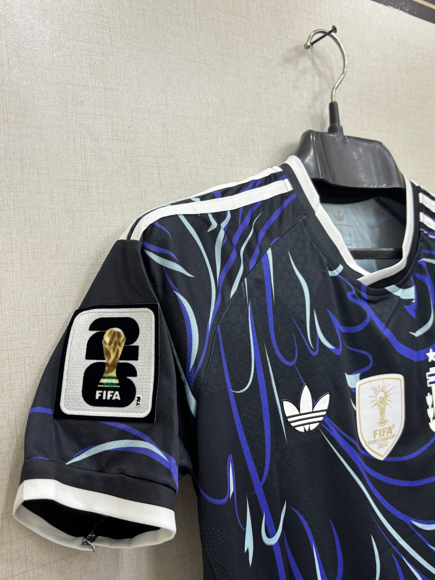 MESSI 10 ARGENTINA AWAY FIFA CUP PLAYER VERSION JERSEY 2026