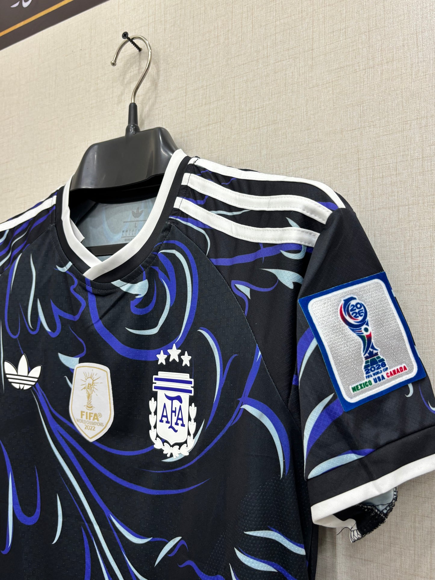 MESSI 10 ARGENTINA AWAY FIFA CUP PLAYER VERSION JERSEY 2026