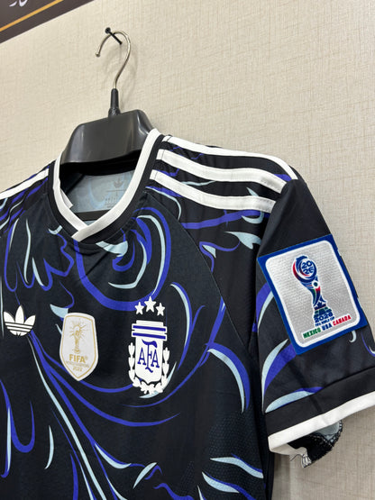 MESSI 10 ARGENTINA AWAY FIFA CUP PLAYER VERSION JERSEY 2026
