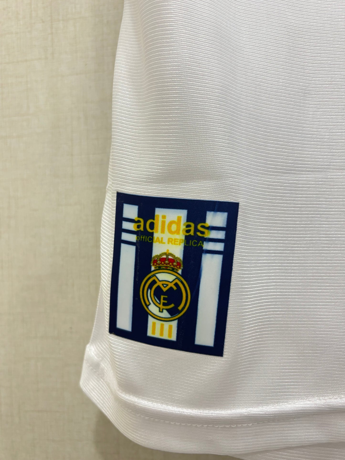 REAL MADRID HOME 99/00 SHIRT (EMBROIDED LOGO)