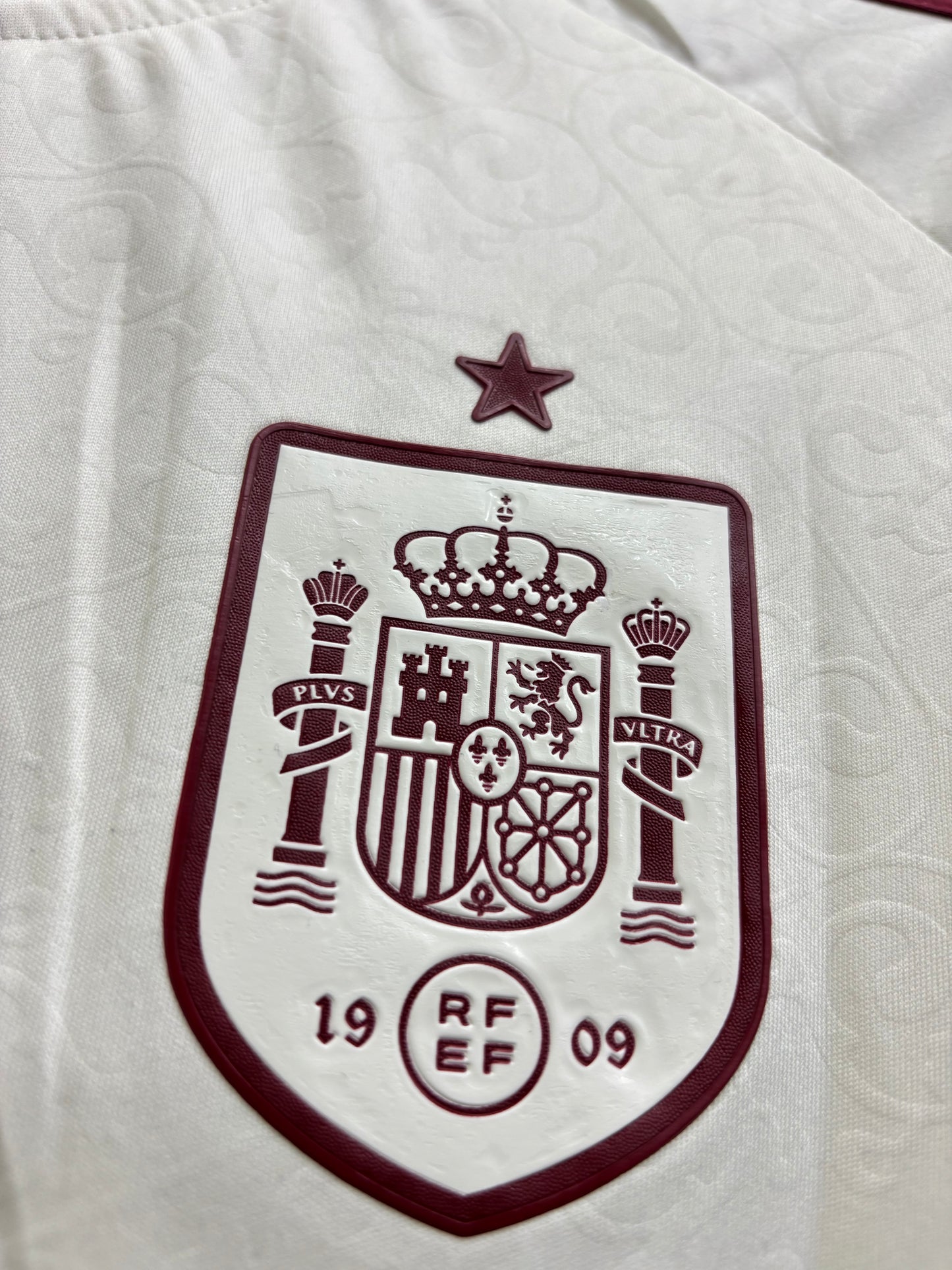 SPAIN AWAY FIFA CUP HALF SLEEVE JERSEY 2026 TPU LOGO