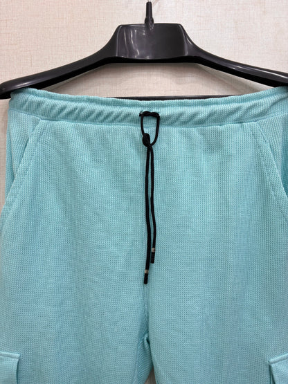 COTTON WAFFLE SHORTS 2 QUARTER