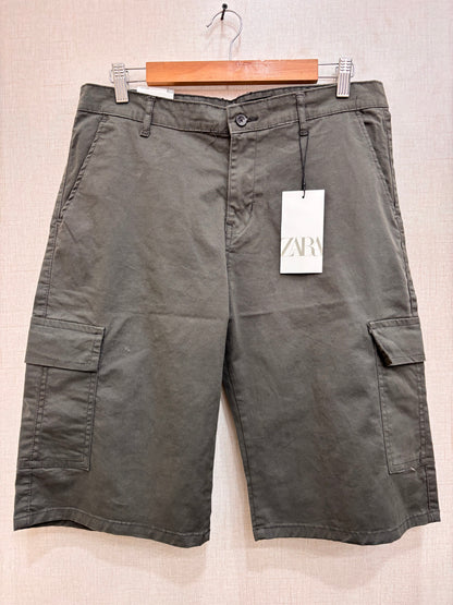 ZARA COTTEN JEANS SHORTS