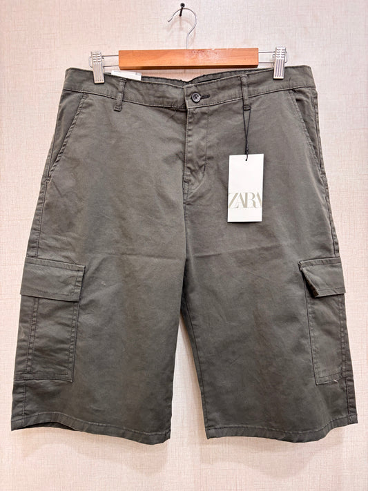 ZARA COTTEN JEANS SHORTS