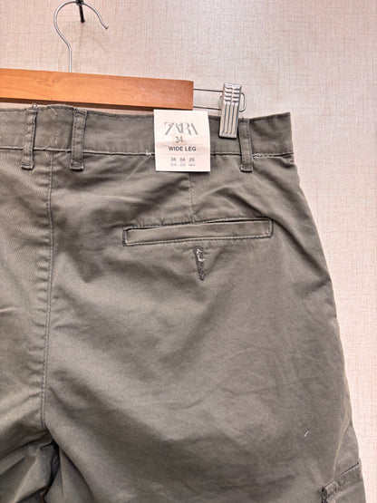 ZARA COTTEN JEANS SHORTS