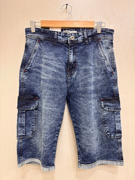 ZARA MEN DENIM SHORTS