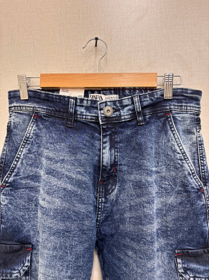 ZARA MEN DENIM SHORTS