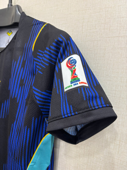 NEYMAR JR BRAZIL AWAY FIFA CUP JERSEY (EMBROIDED LOGO)