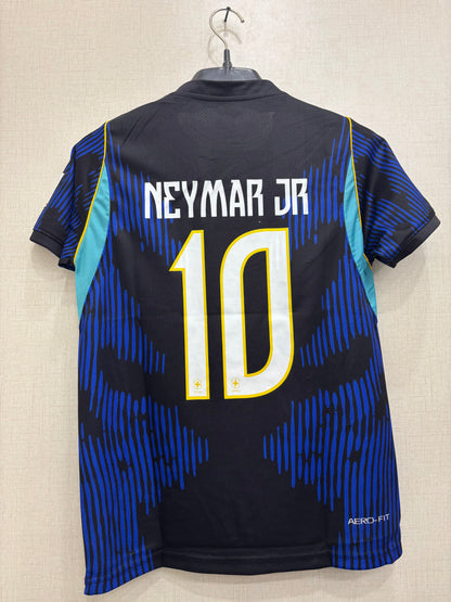 NEYMAR JR BRAZIL AWAY FIFA CUP JERSEY (EMBROIDED LOGO)