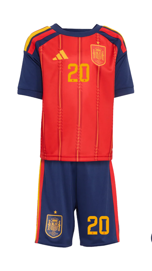 SPAIN HOME FIFA CUP KIDS KIT 2026