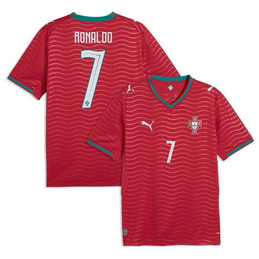 Portugal Home Fifa World Cup 2026 Shirt ( TPU LOGOS)