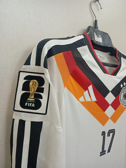 GERMANY HOME FIFA CUP FULL SLEEVE SHIRT(ORIGINAL 3D LOGO)