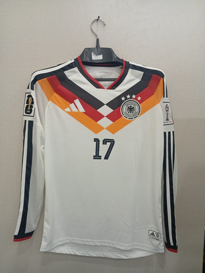 GERMANY HOME FIFA CUP FULL SLEEVE SHIRT(ORIGINAL 3D LOGO)