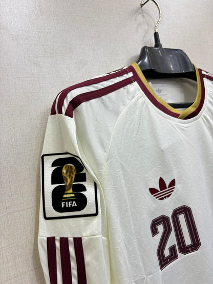 SPAIN AWAY FIFA CUP PLAYER VERSION JERSEY( TPU LOGO)