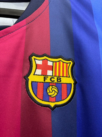 BARCELONA HOME JERSEY 26/27 (EMBROIDED LOGO)