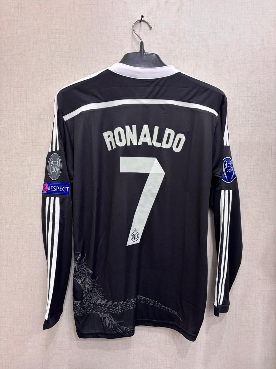 RONALDO 7 Real Madrid Dragon  Shirt 14/15(ALL PLAYER VERSION LOGO)