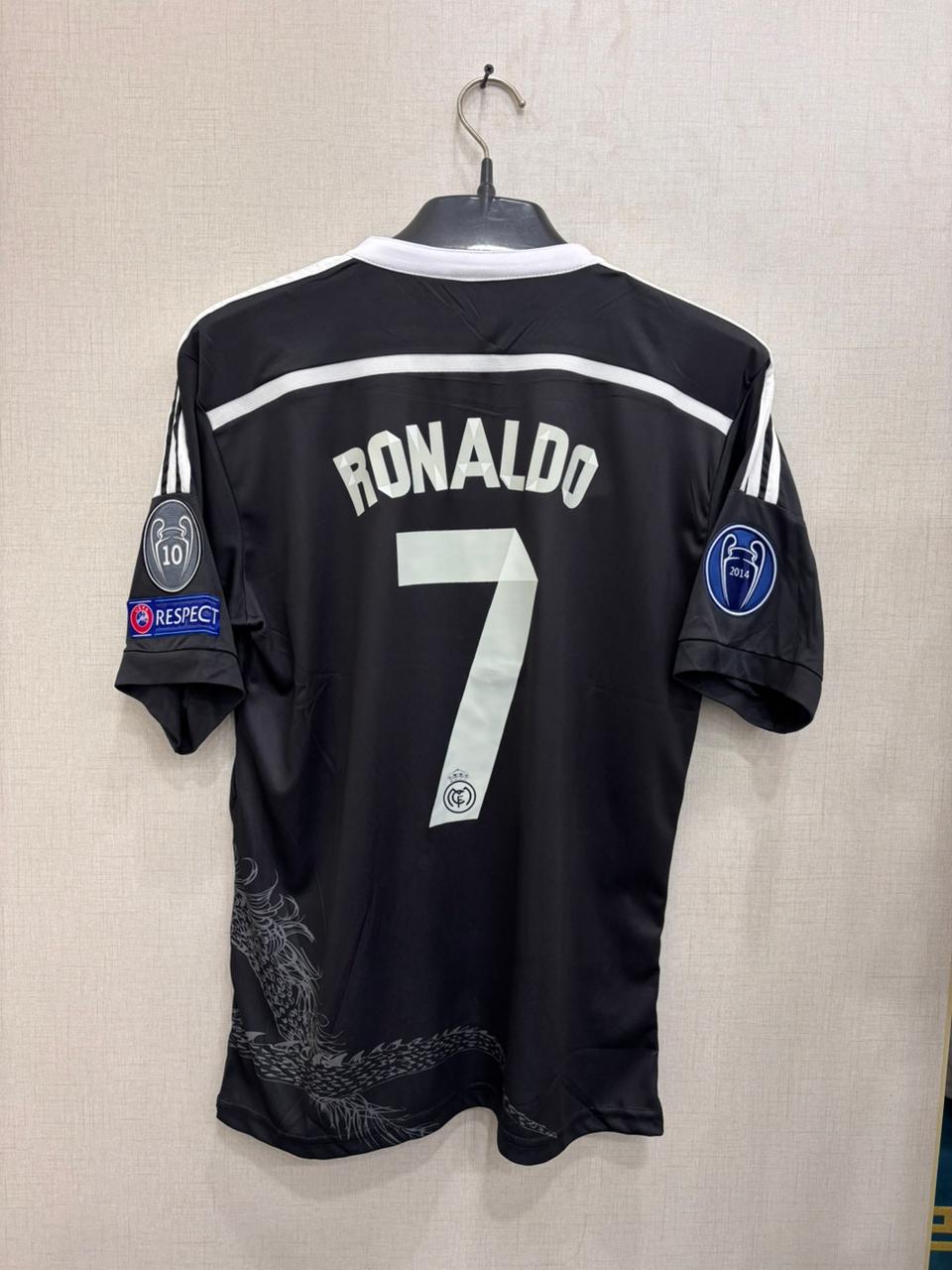 RONALDO 7 Real Madrid Dragon  Shirt 14/15(ALL PLAYER VERSION LOGO)