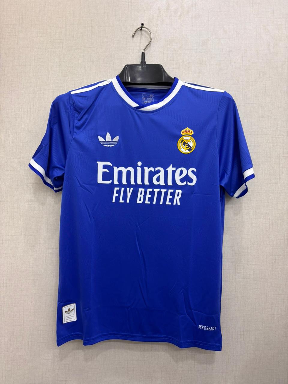 REAL MADRID THIRD SHIRT (ALL PLAYER VERSION LOGO )
