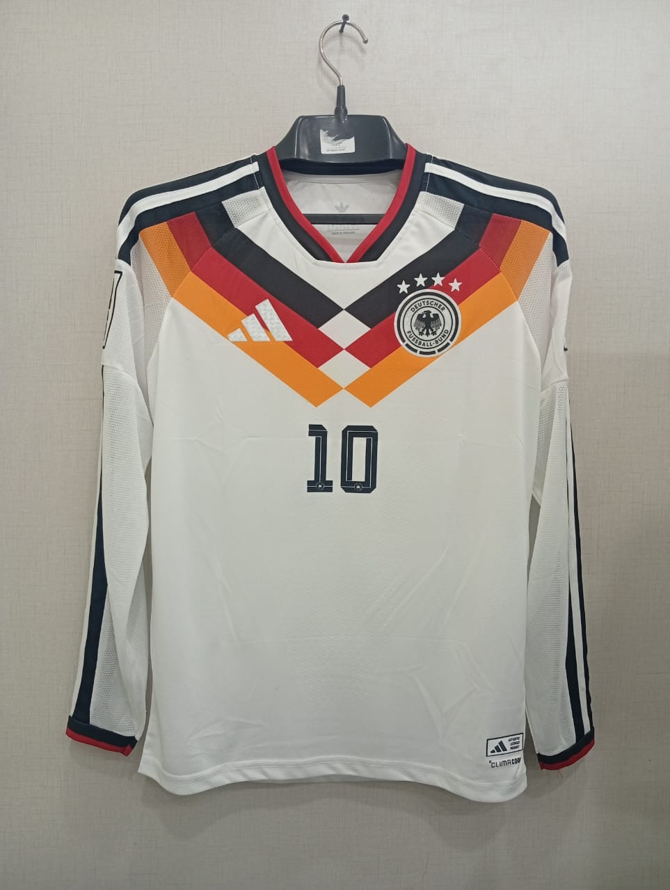GERMANY HOME FIFA CUP FULL SLEEVE SHIRT(ORIGINAL 3D LOGO)