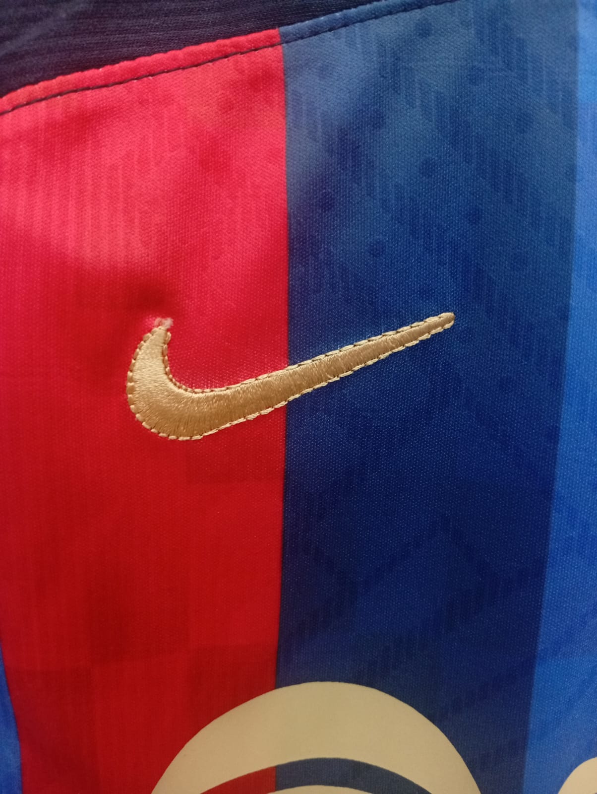 BARCELONA HOME SHIRT 22/23(EMBROIDED LOGO)