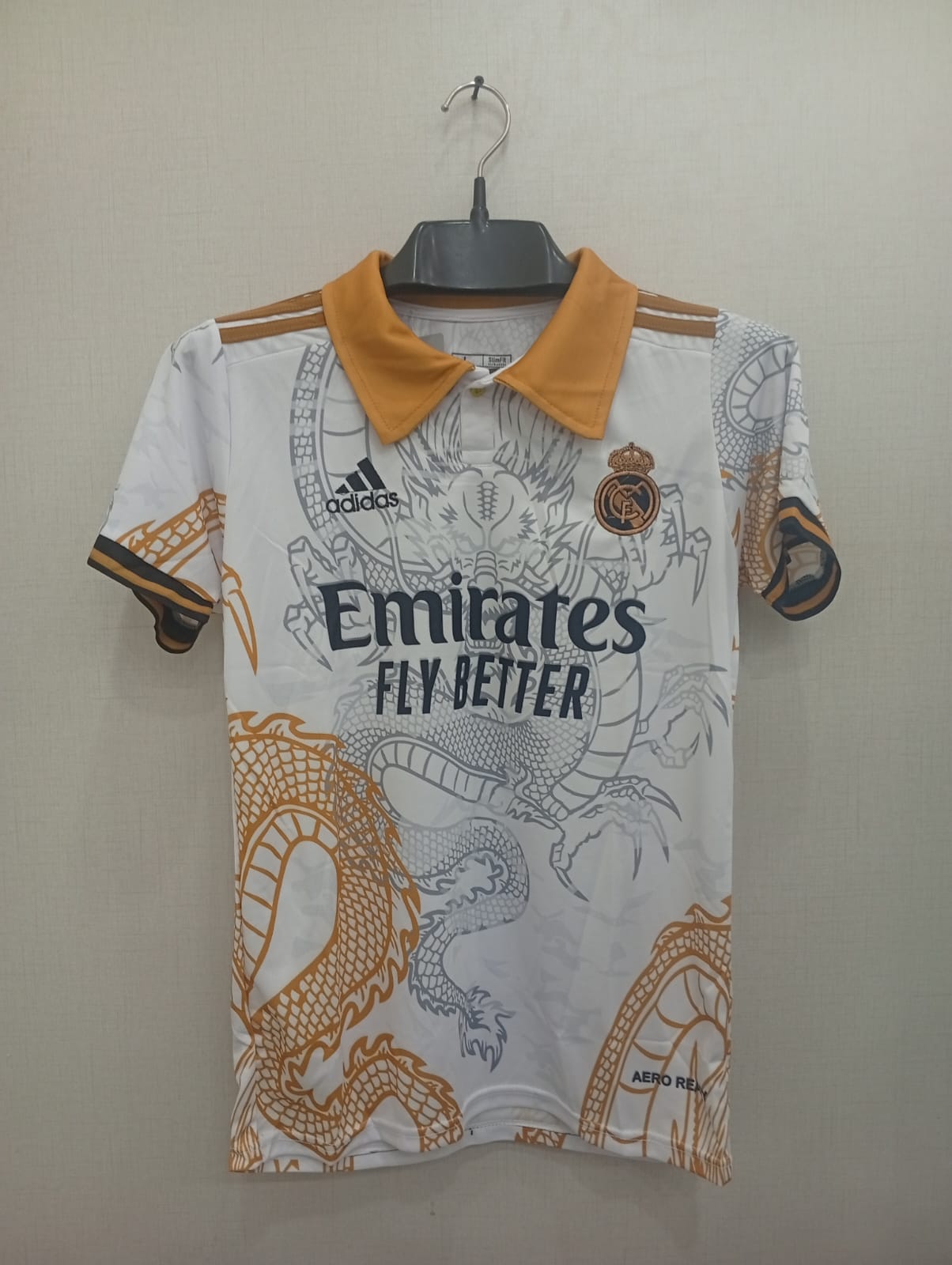 REAL MADRID SPECIAL EDITION GOLDEN  DRAGON SHIRT