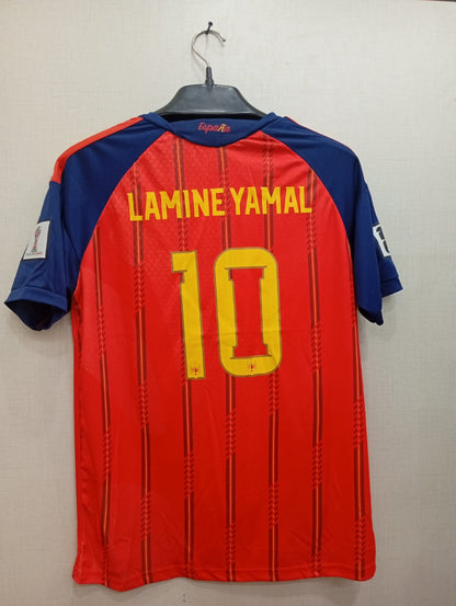 SPAIN HOME FIFA CUP JERSEY 2026(EMBROIDED LOGO)