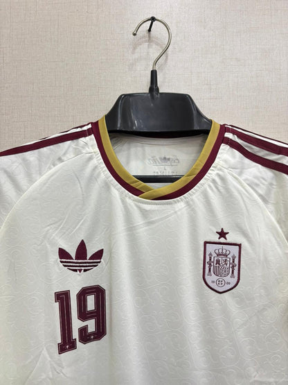 SPAIN AWAY FIFA CUP FULL SLEEVE JERSEY 2026(EMBROIDED LOGO)