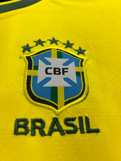 NEYMAR JR BRAZIL HOME JERSEY (EMBROIDED LOGO) 2026