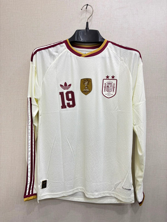 SPAIN AWAY FIFA CUP 2 STAR JERSEY( TPU LOGO) 2026