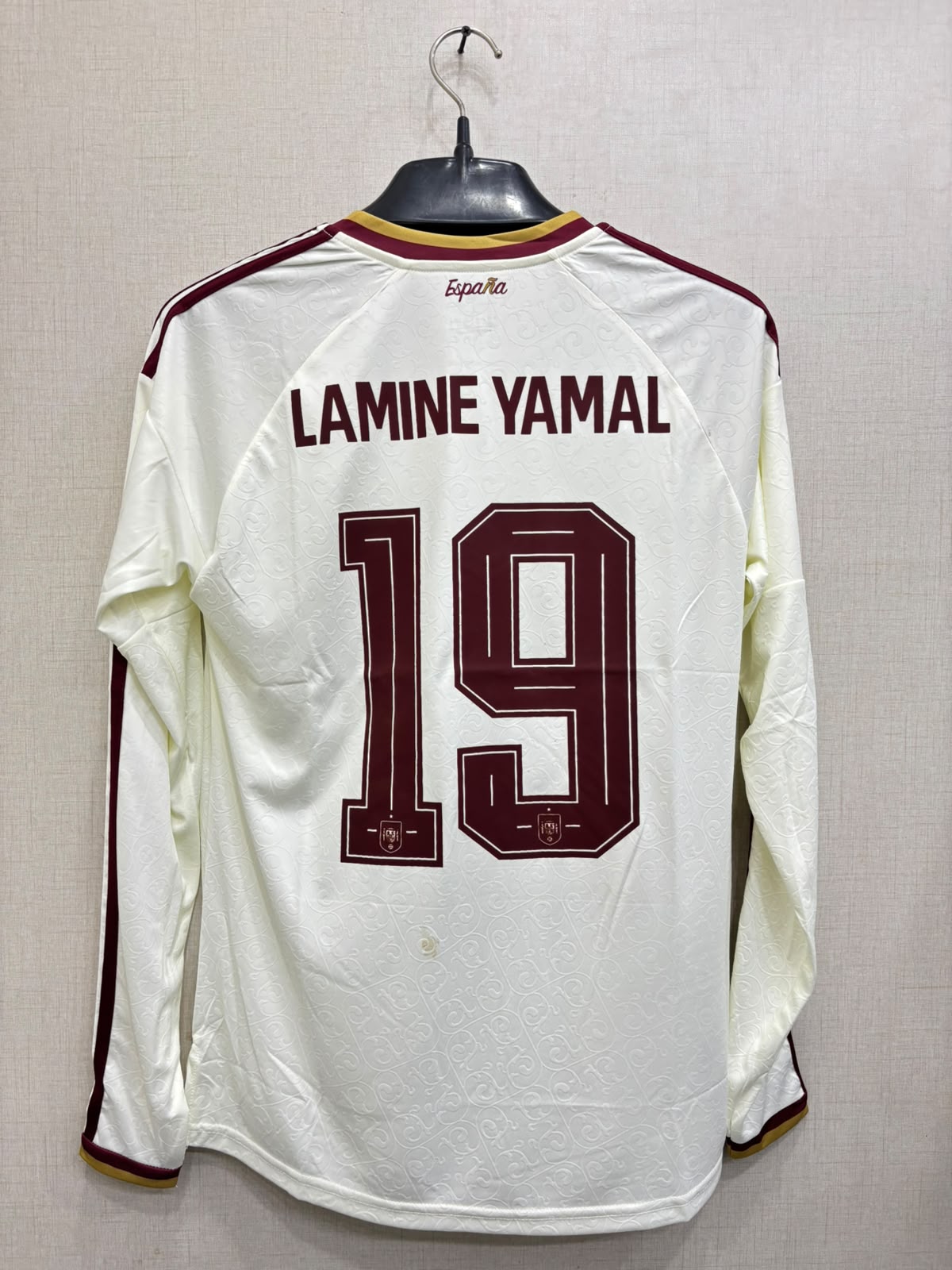 SPAIN AWAY FIFA CUP 2 STAR JERSEY( TPU LOGO) 2026